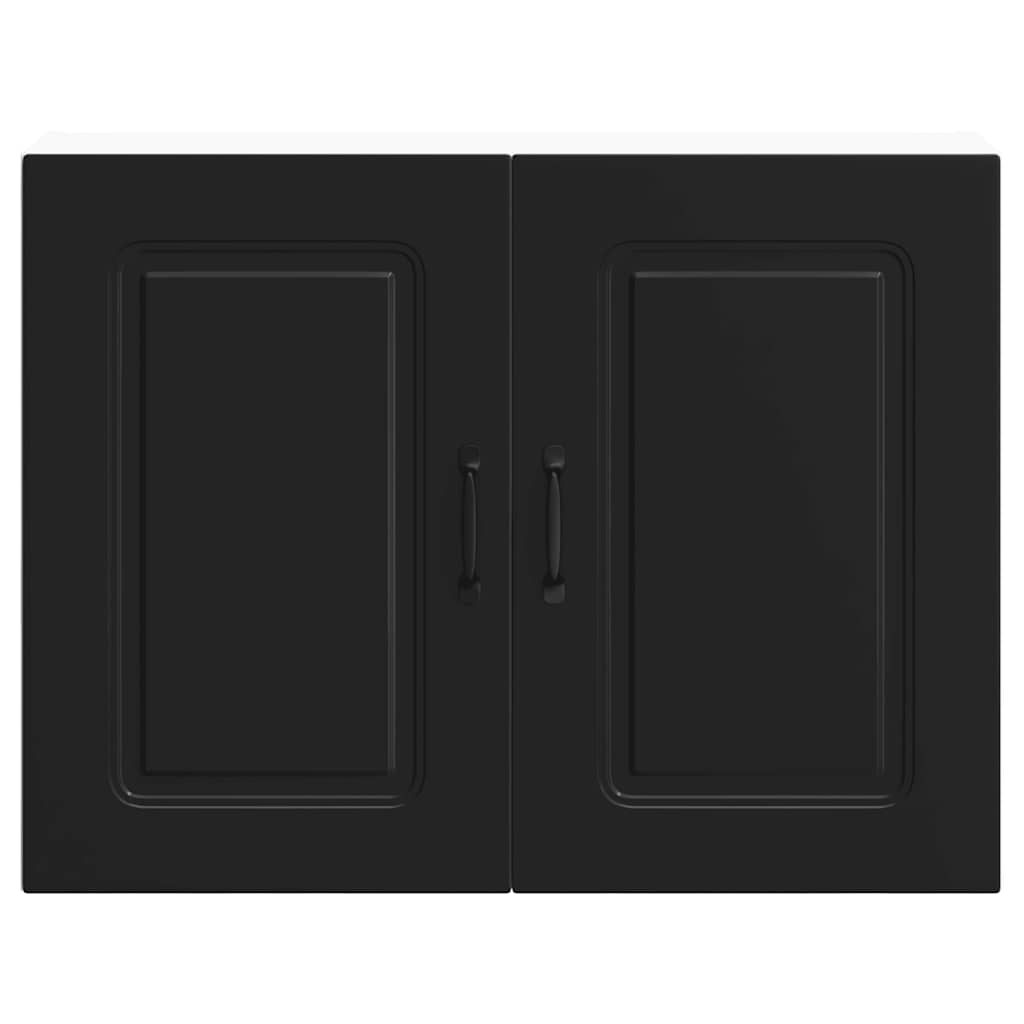 Pensile da Cucina Kalmar Nero in Legno Multistrato - homemem39