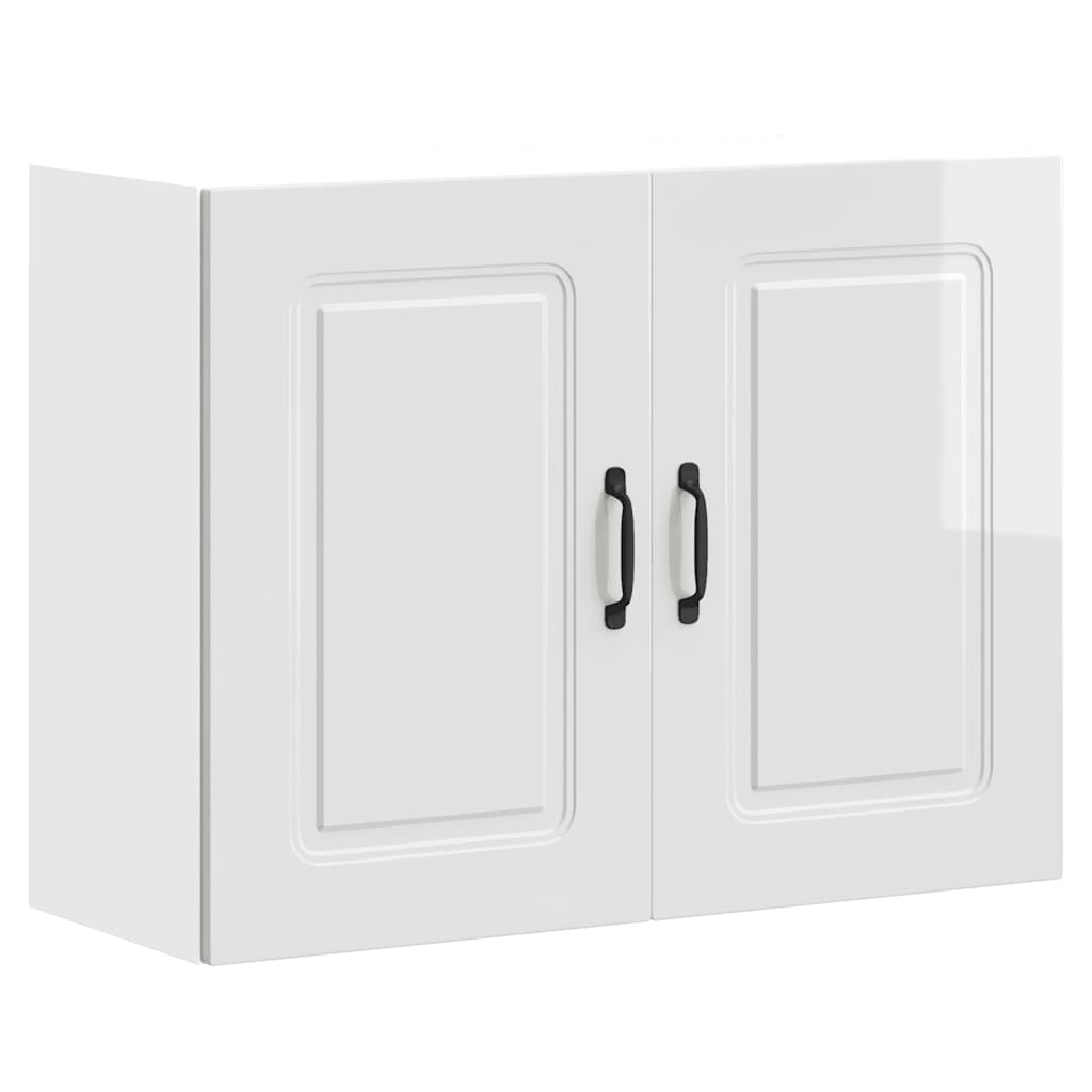Base da Cucina Kalmar Bianco Lucido in Legno Multistrato - homemem39