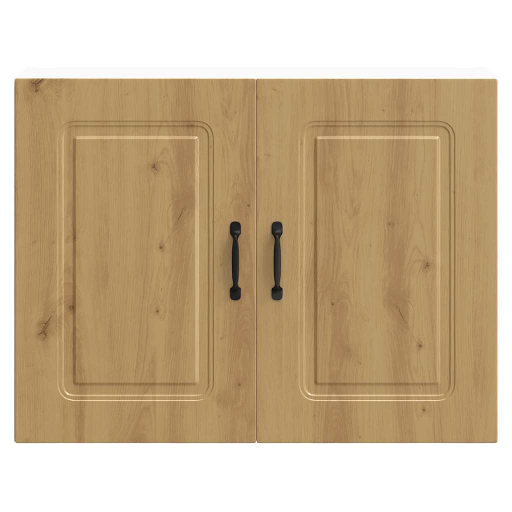 Pensile da Cucina Kalmar Rovere Artigianale Legno Multistrato - homemem39
