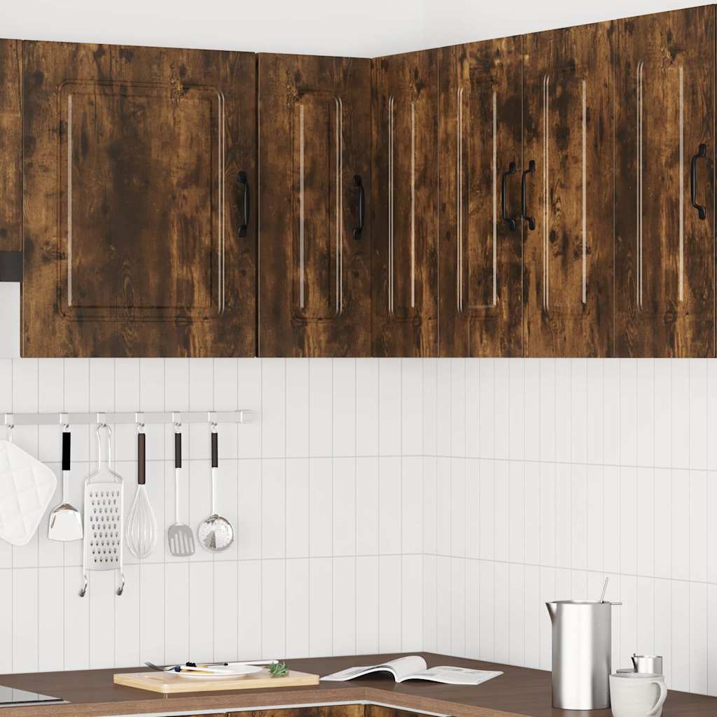 Pensile da Cucina ad Angolo Kalmar Rovere Fumo in Truciolato - homemem39