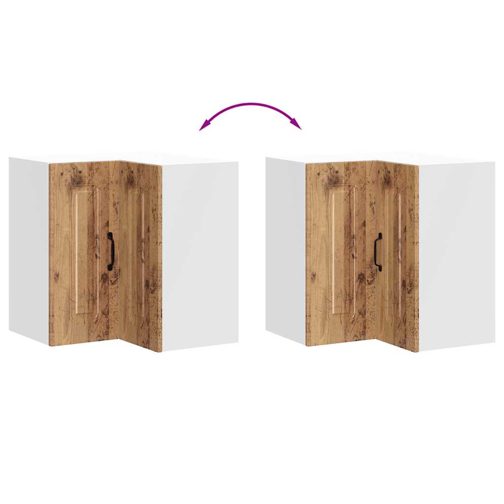 Pensile da Cucina ad Angolo Kalmar Legno Vecchio in Truciolato - homemem39