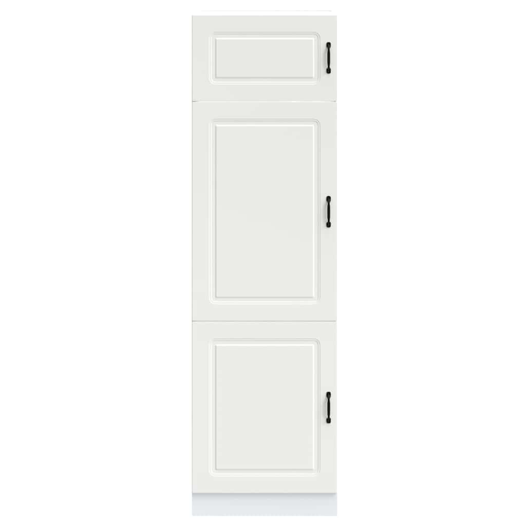 Armadio da Cucina Kalmar Bianco in Legno Multistrato - homemem39