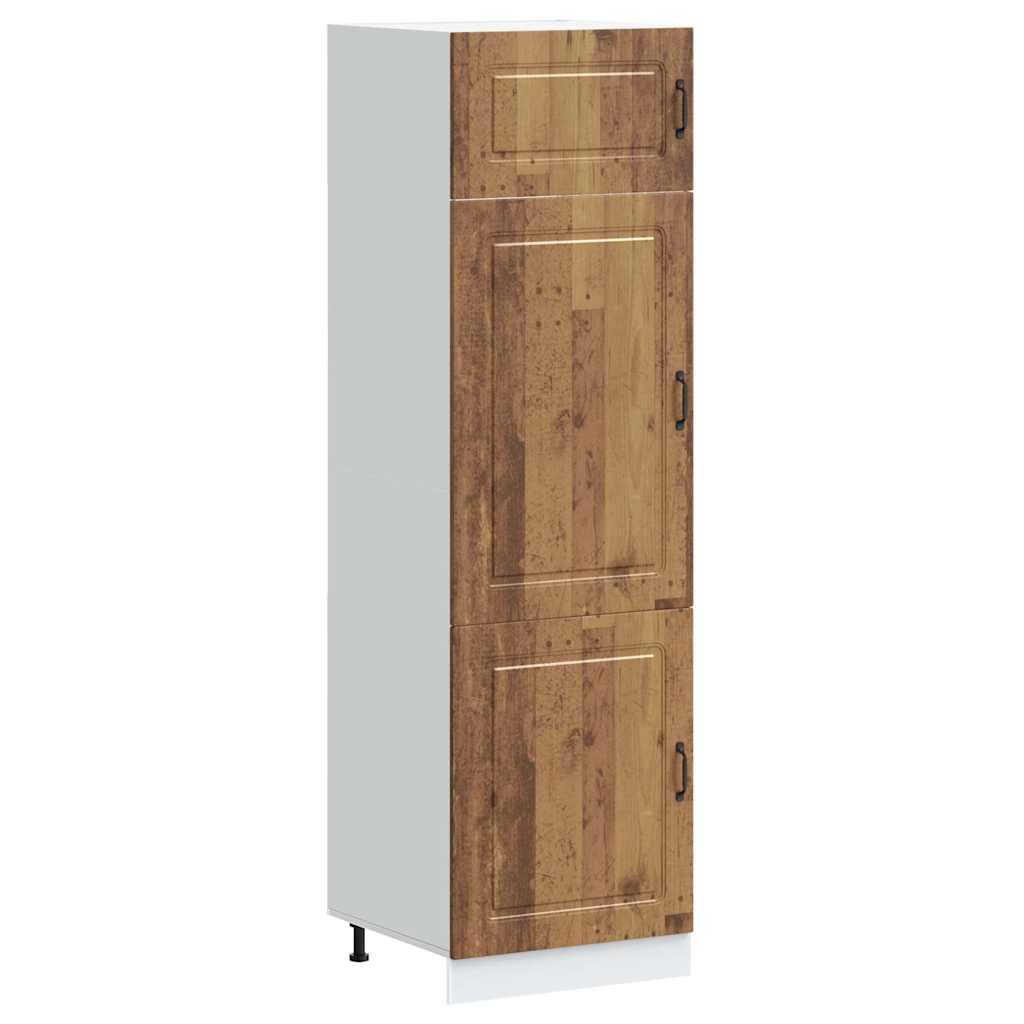 Armadio da Cucina Kalmar Legno Vecchio in Legno Multistrato - homemem39