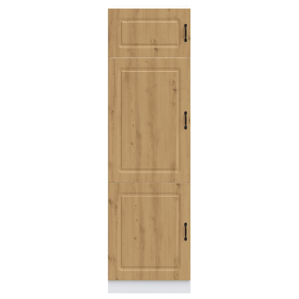 Armadio da Cucina Kalmar Rovere Artigianale Legno Multistrato - homemem39