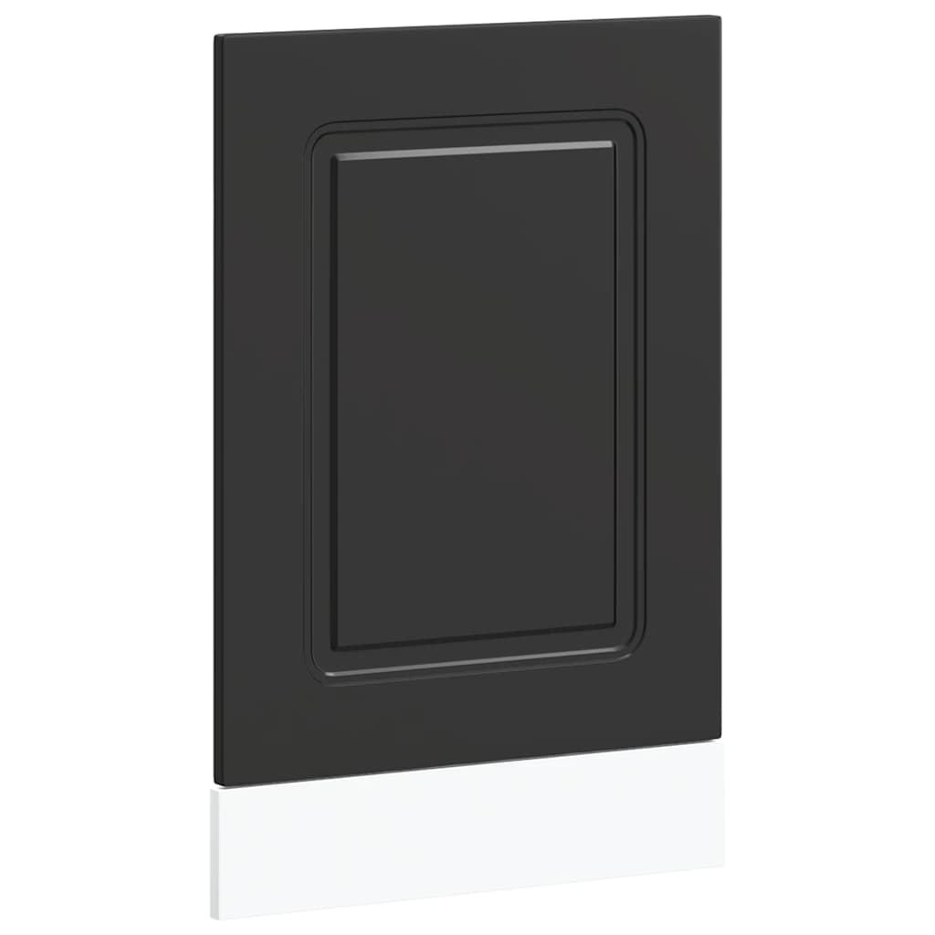 Pannello Lavastoviglie Kalmar Nero 45x1,5x67 cm in Truciolato - homemem39