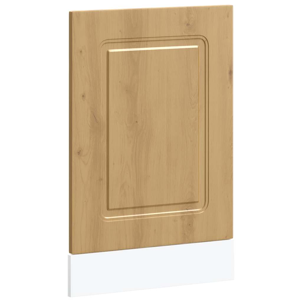 Pannello Lavastoviglie Kalmar Rovere Artigianale 45x1,5x67 cm - homemem39