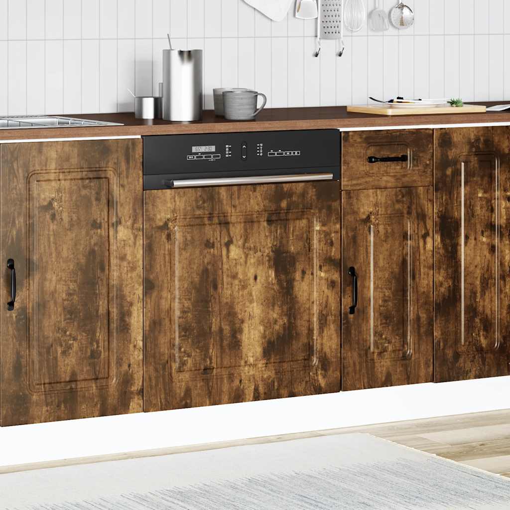 Pannello Lavastoviglie Kalmar Rovere Fumo 60x1,5x67 cm - homemem39