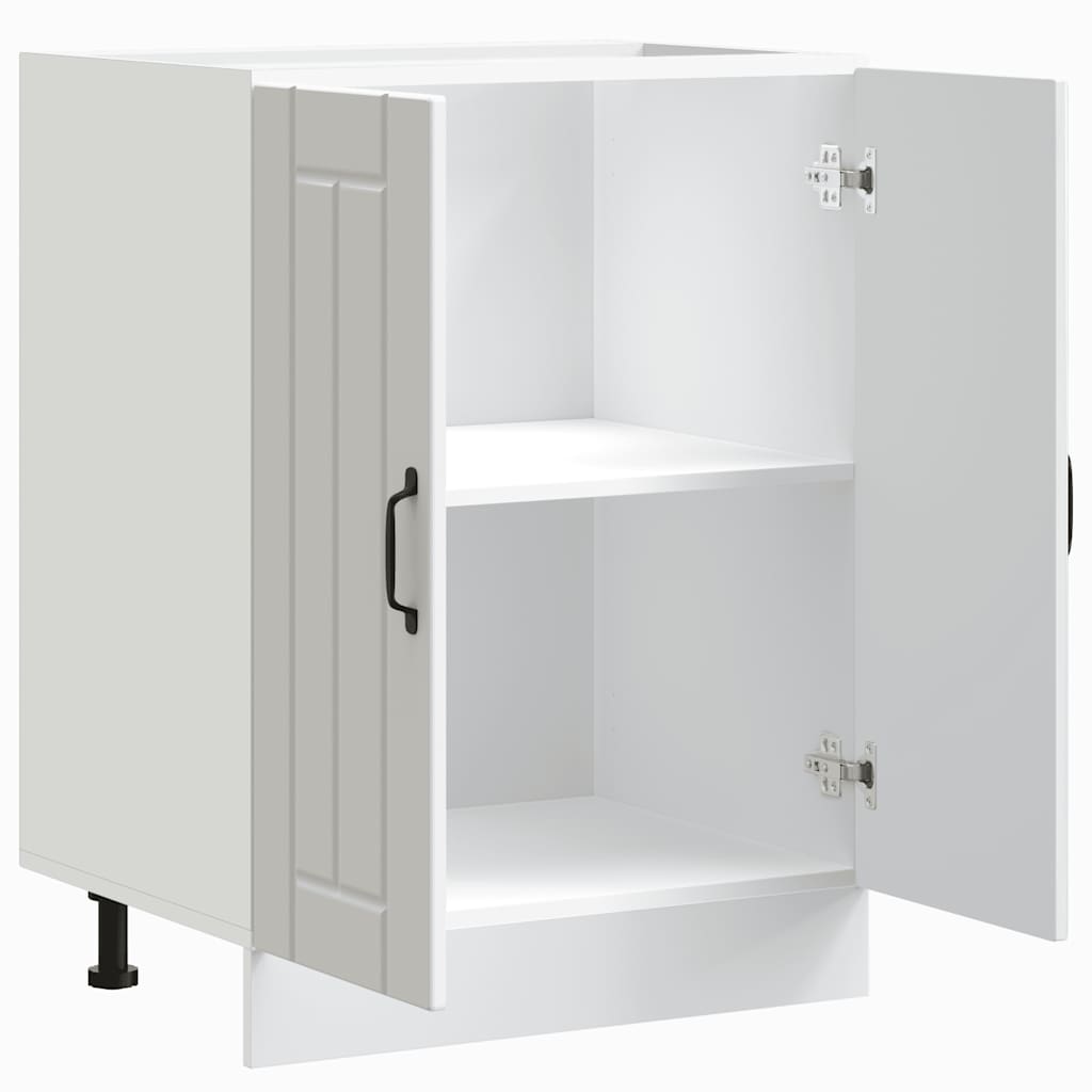 Mobile Base Lavello Lucca Bianco in Legno Multistrato - homemem39