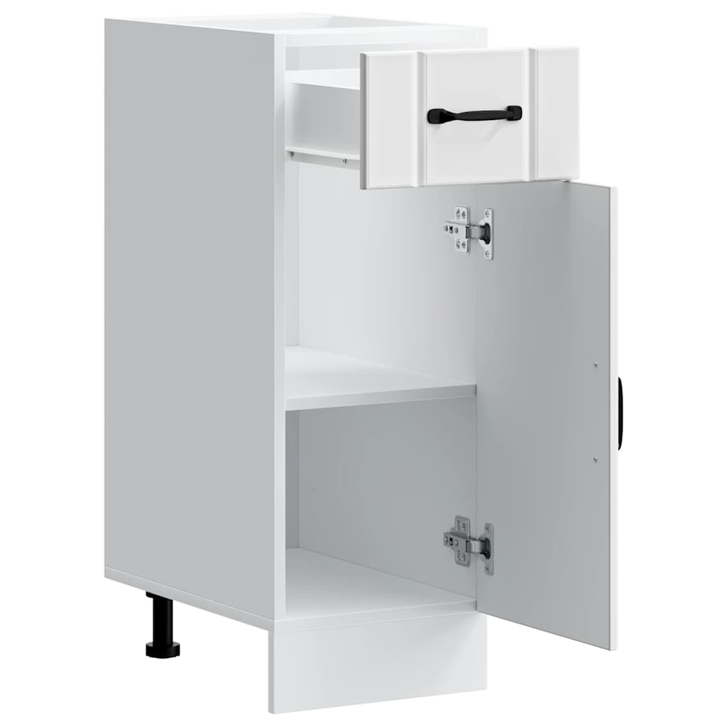 Base da Cucina Lucca Bianco in Legno Multistrato - homemem39