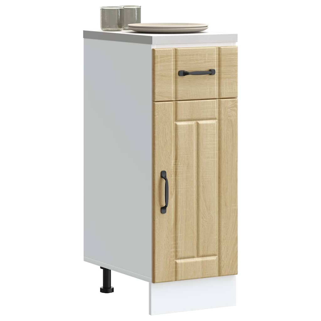 Base da Cucina Lucca Rovere Sonoma in Legno Multistrato - homemem39
