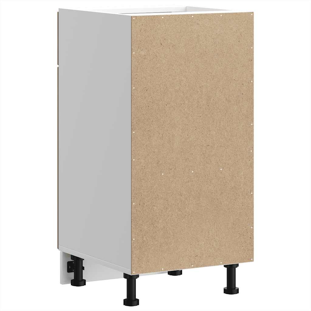 Base da Cucina Lucca Rovere Artigianale in Legno Multistrato - homemem39