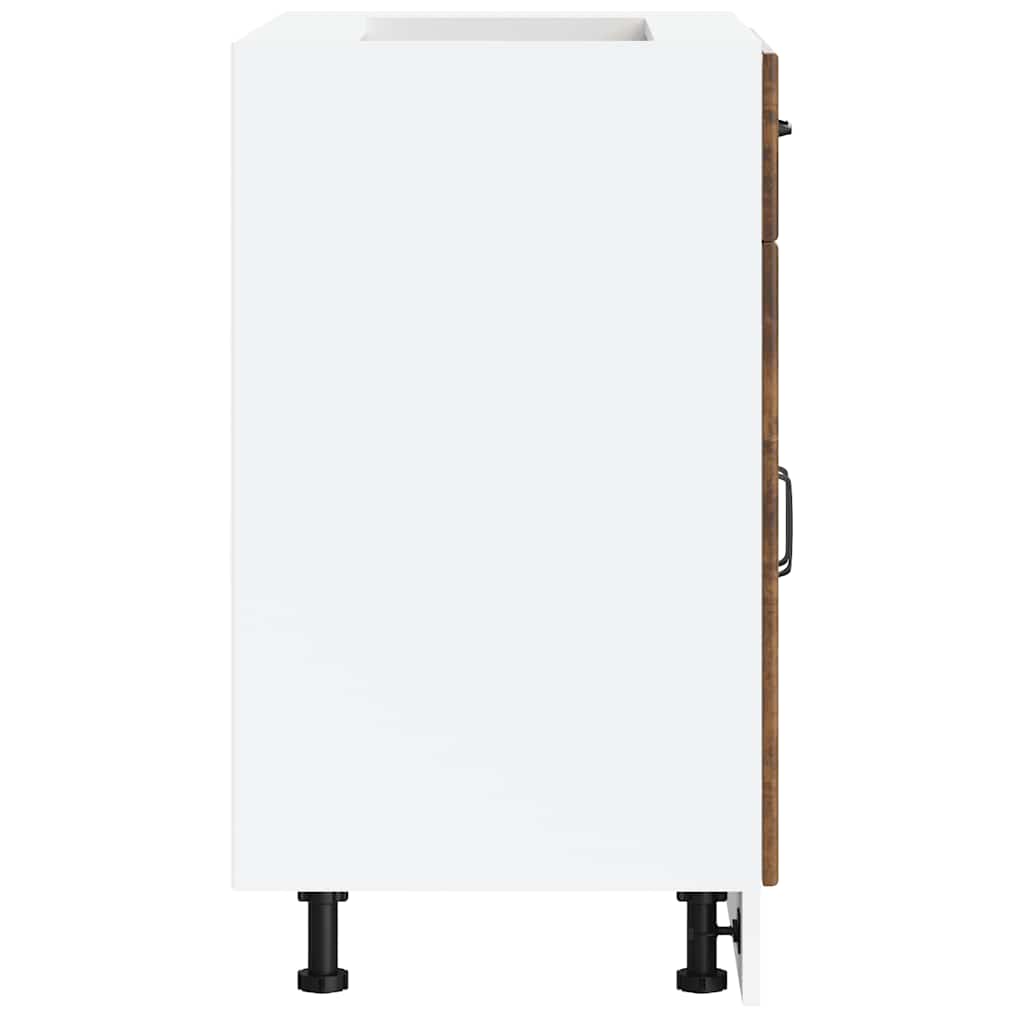 Base da Cucina Lucca Rovere Fumo in Legno Multistrato - homemem39