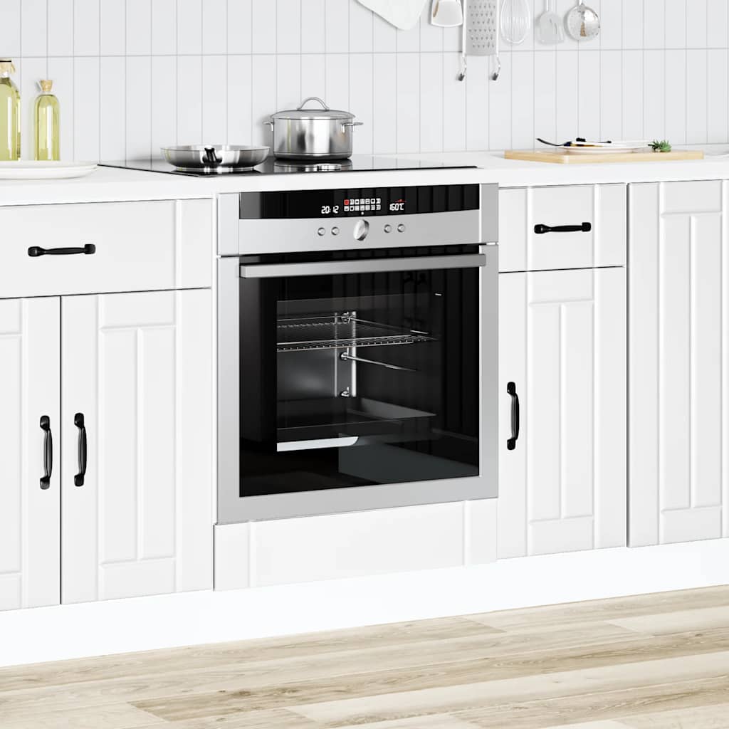 Armadio Forno Lucca Bianco in Legno Multistrato - homemem39