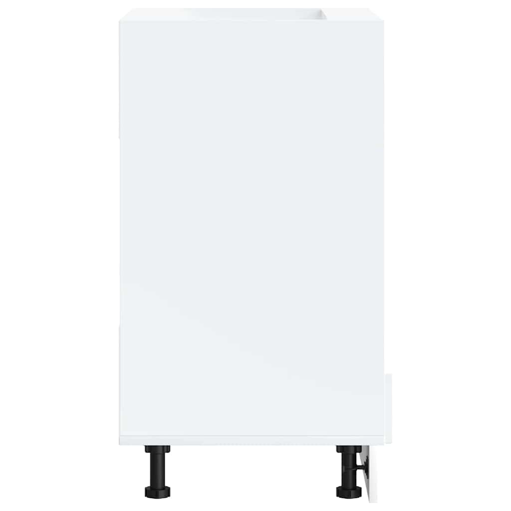 Armadio Forno Lucca Bianco in Legno Multistrato - homemem39