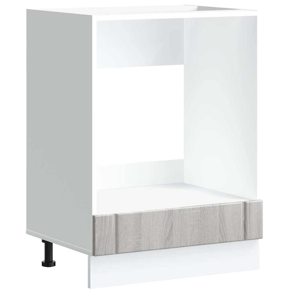 Armadio Forno Lucca Grigio Sonoma in Legno Multistrato - homemem39