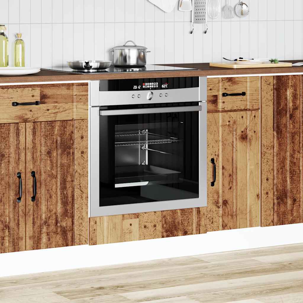 Armadio Forno Lucca Legno Antico in Legno Multistrato - homemem39