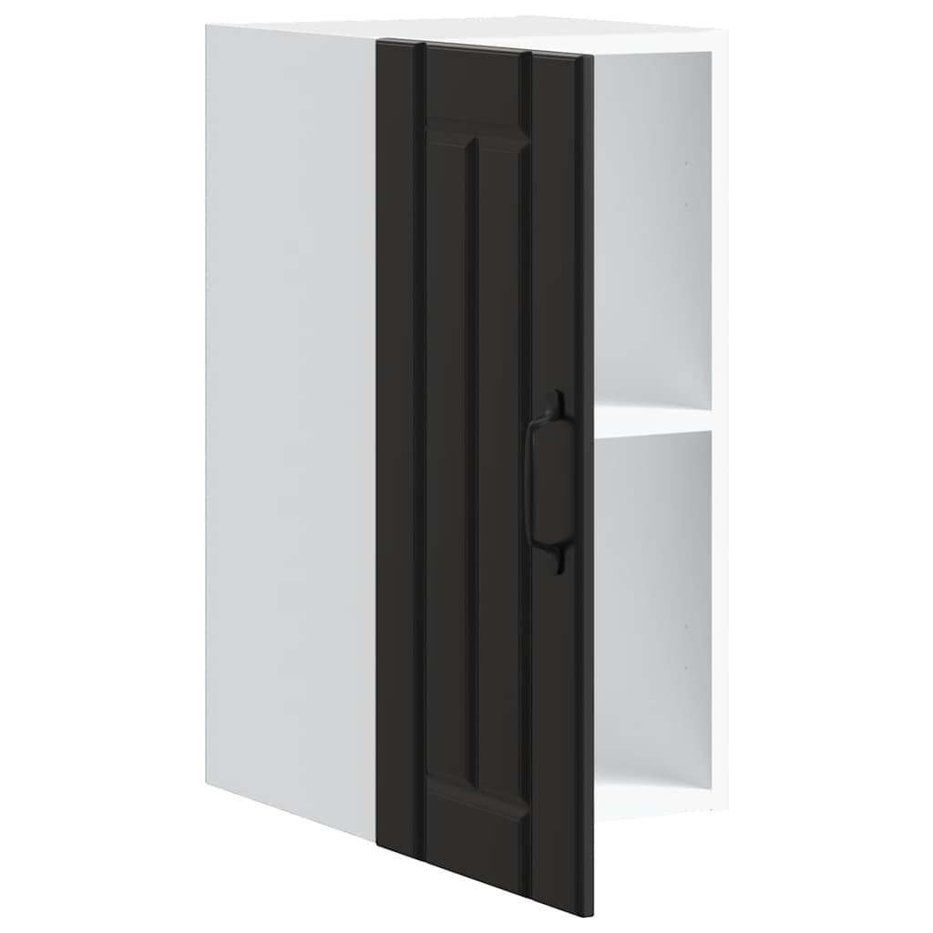 Pensile da Cucina Lucca Nero in Legno Multistrato - homemem39