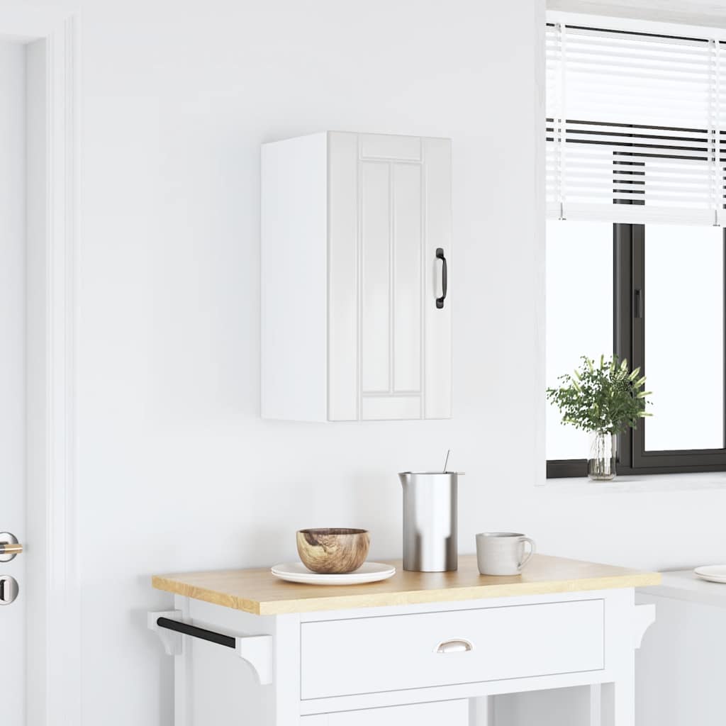Pensile da Cucina Lucca Bianco Lucido in Legno Multistrato - homemem39