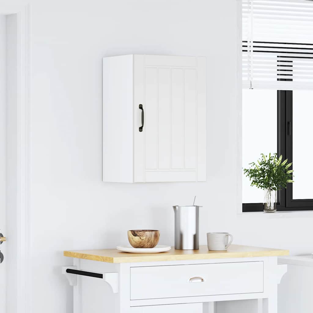 Pensile da Cucina Lucca Bianco in Legno Multistrato - homemem39