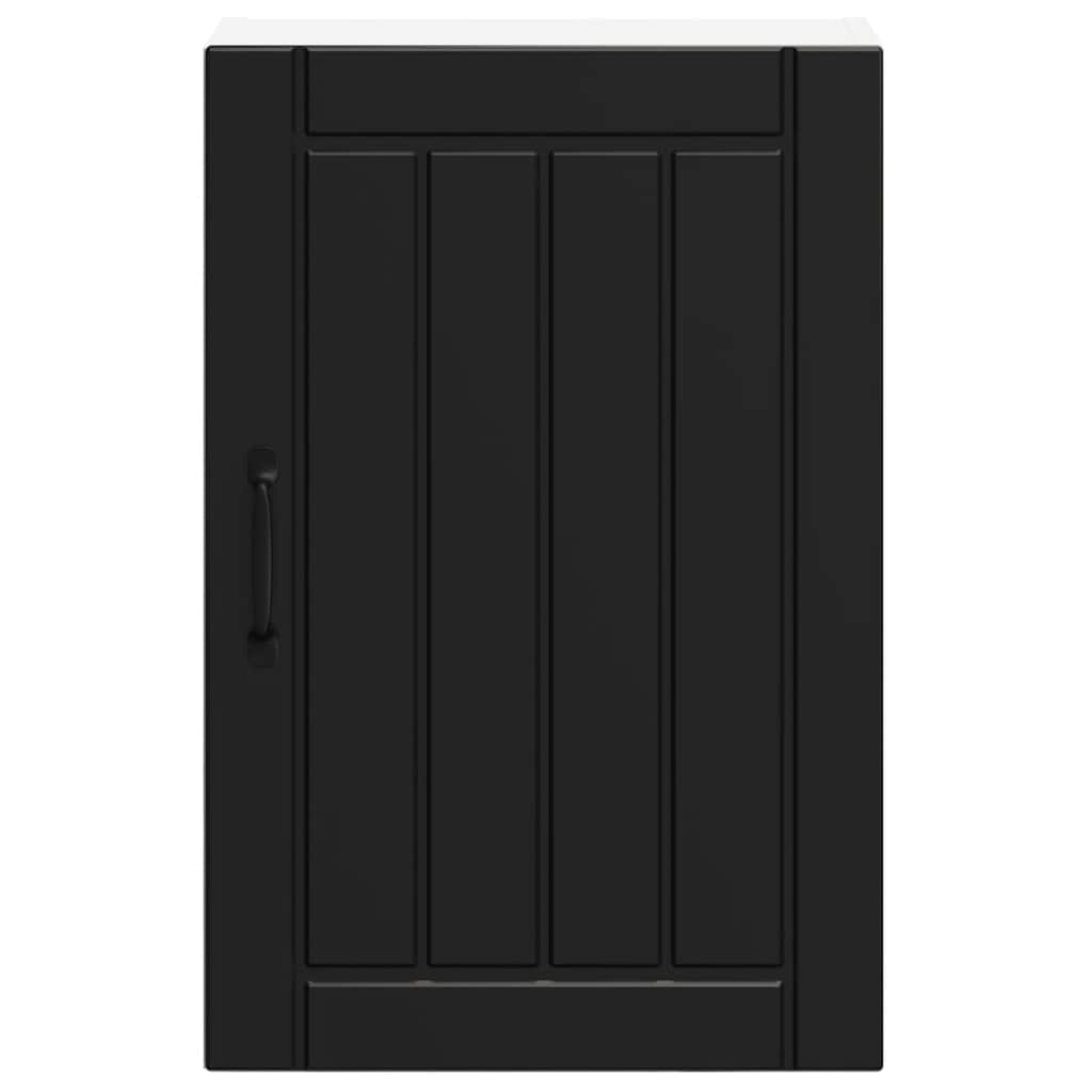 Pensile da Cucina Lucca Nero in Legno Multistrato - homemem39