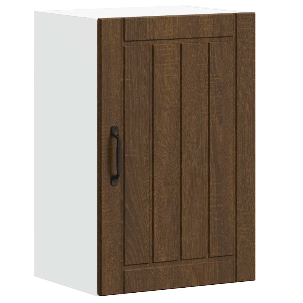 Pensile da Cucina Lucca Rovere Marrone in Legno Multistrato - homemem39