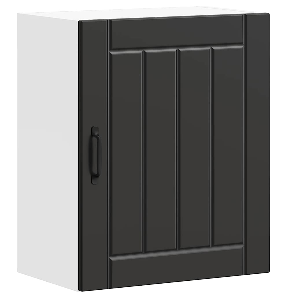 Pensile da Cucina Lucca Nero in Legno Multistrato - homemem39