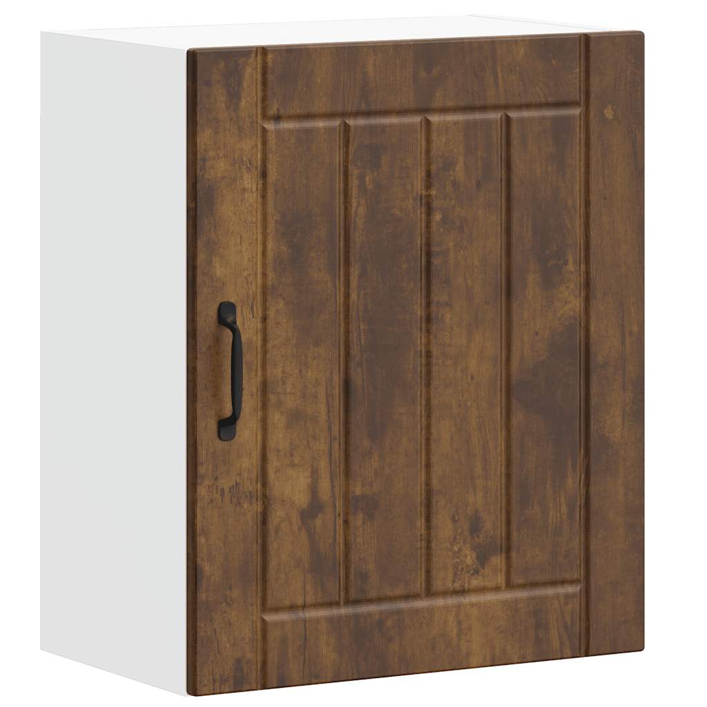 Pensile da Cucina Lucca Rovere Fumo in Legno Multistrato - homemem39