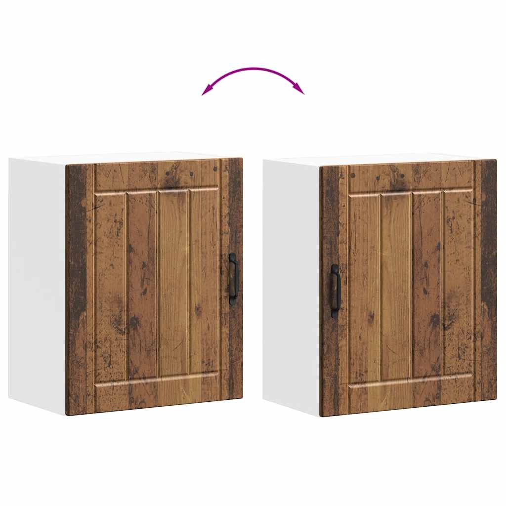 Pensile da Cucina Lucca Legno Antico in Legno Multistrato - homemem39