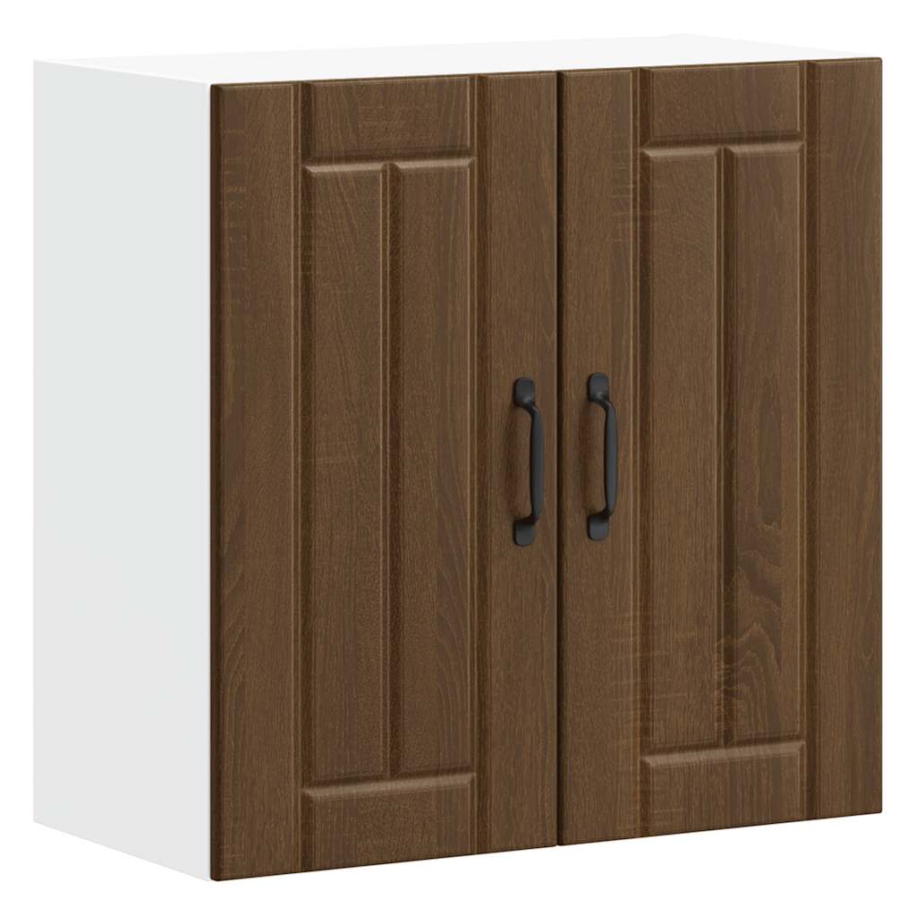 Pensile da Cucina Lucca Rovere Marrone in Legno Multistrato - homemem39