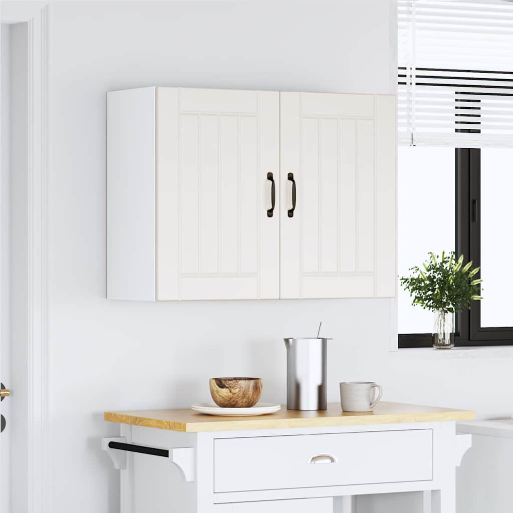 Pensile da Cucina Lucca Bianco in Legno Multistrato - homemem39