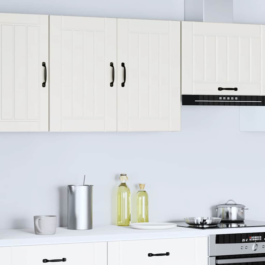 Pensile da Cucina Lucca Bianco in Legno Multistrato - homemem39