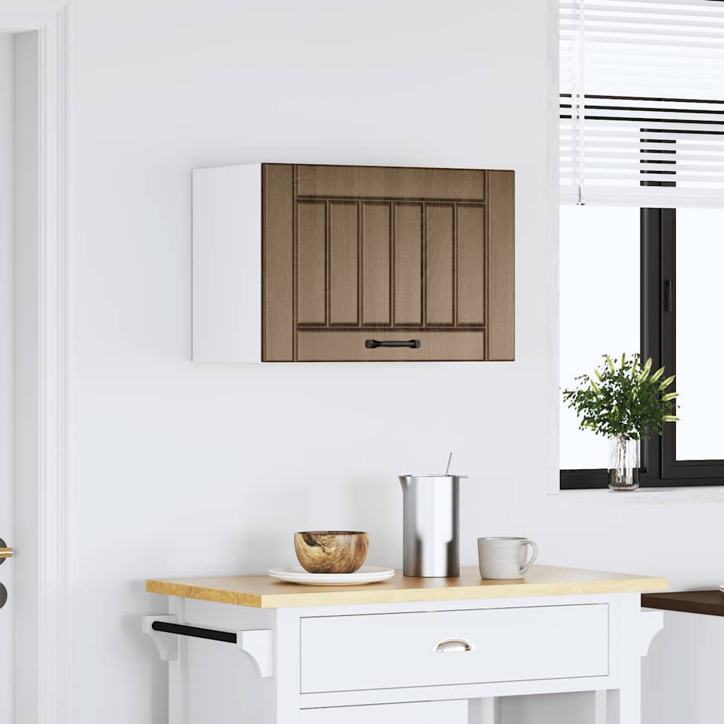 Pensile da Cucina Lucca Rovere Marrone in Legno Multistrato - homemem39