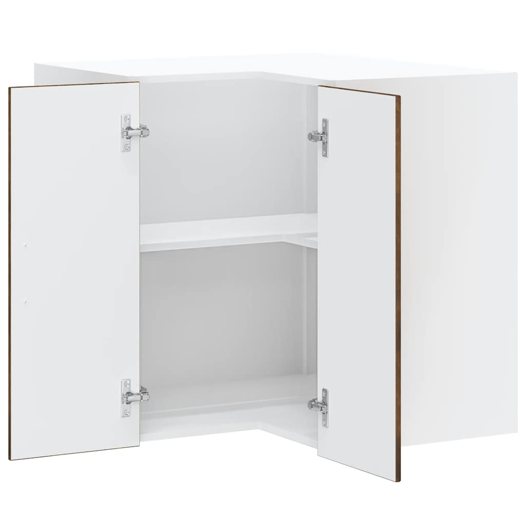 Pensile da Cucina ad Angolo Lucca Rovere Fumo Legno Multistrato - homemem39