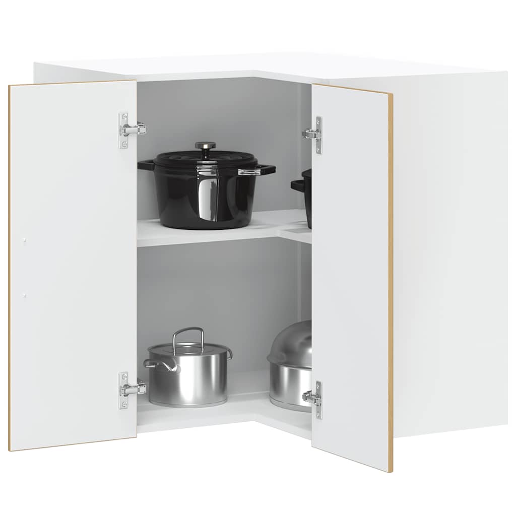 Pensile da Cucina ad Angolo Lucca Rovere Artigianale Truciolato - homemem39