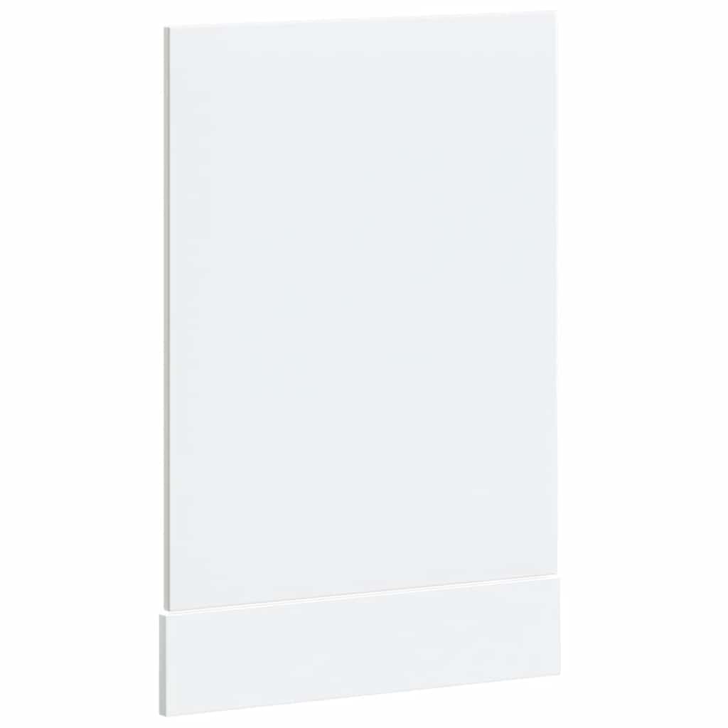 Pannello Lavastoviglie Lucca Bianco Lucido in Legno Multistrato - homemem39