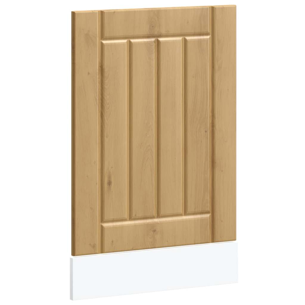 Pannello Lavastoviglie Rovere Artigianale Legno Multistrato - homemem39