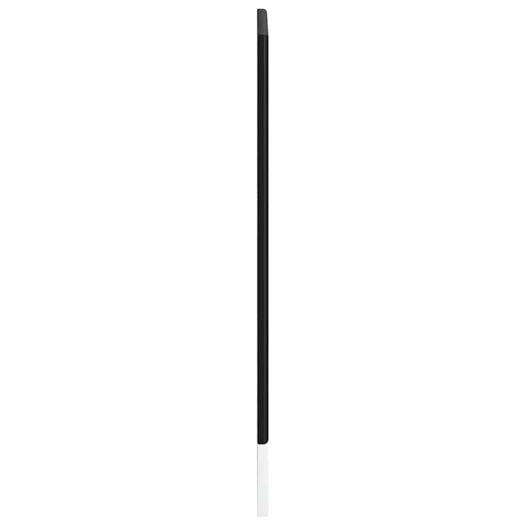 Pannello Lavastoviglie Lucca Nero in Legno Multistrato - homemem39