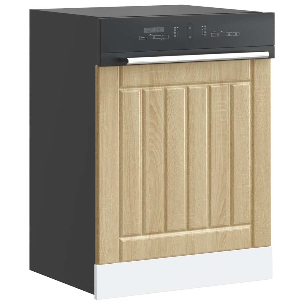 Pannello Lavastoviglie Lucca Rovere Sonoma in Legno Multistrato - homemem39