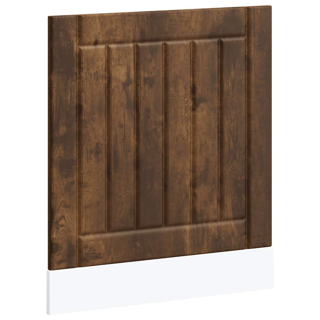 Pannello Lavastoviglie Lucca Rovere Fumo in Legno Multistrato - homemem39