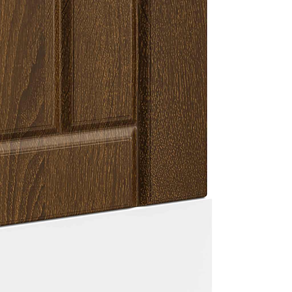 Pannello Lavastoviglie Lucca Rovere Marrone Legno Multistrato - homemem39