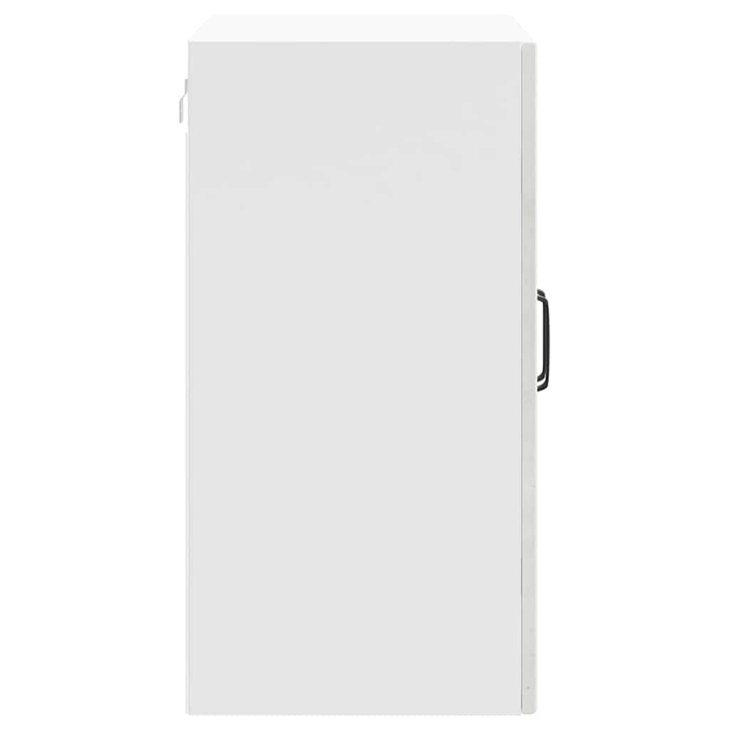 Pensile da Cucina con Porta in Vetro Lucca Grigio Cemento - homemem39