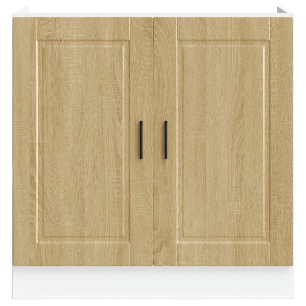 Mobile base lavello Porto Rovere Sonoma 80x46x81,5cm Truciolato