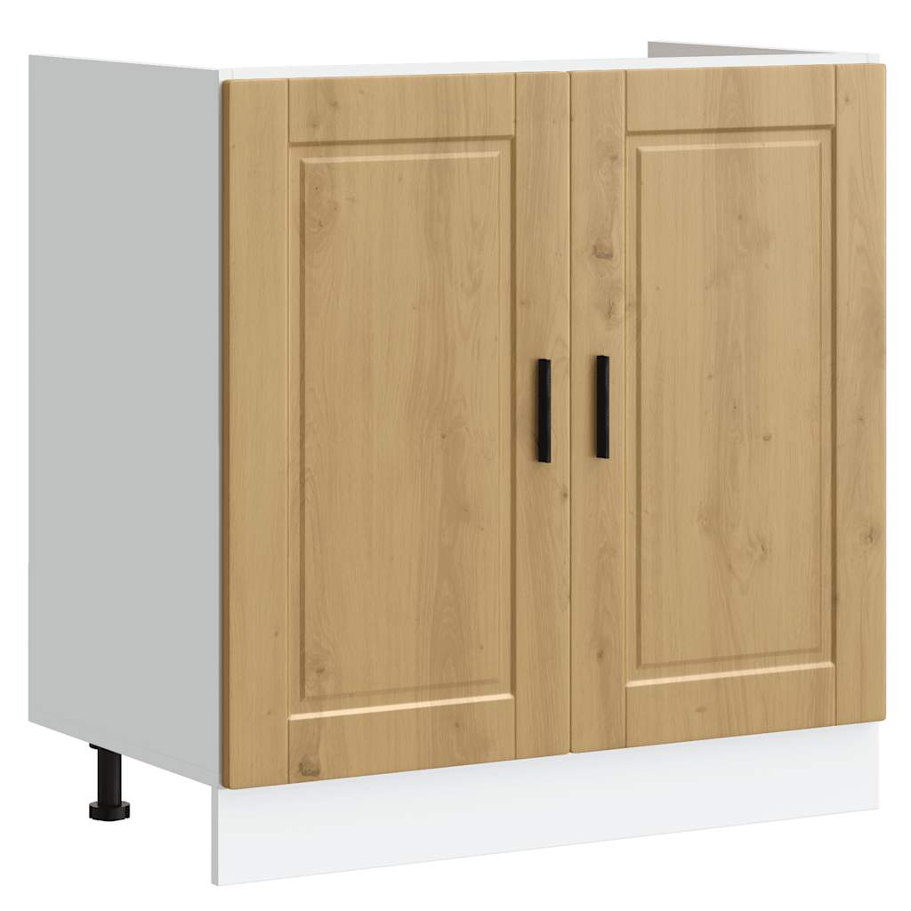 Mobile base lavello Porto Rovere Artigianale 80x46x81,5 cm - homemem39
