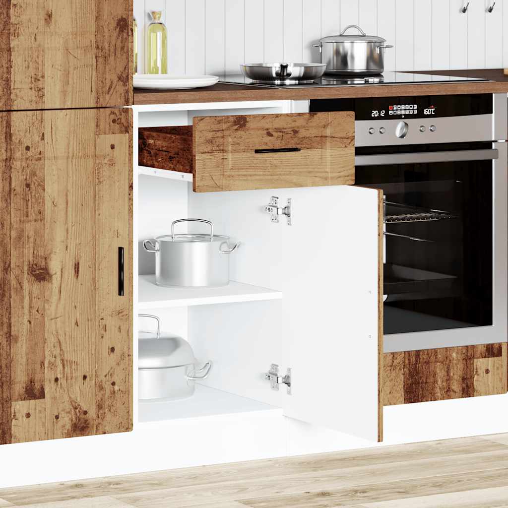 Base da Cucina Porto Legno Antico in Legno Multistrato - homemem39