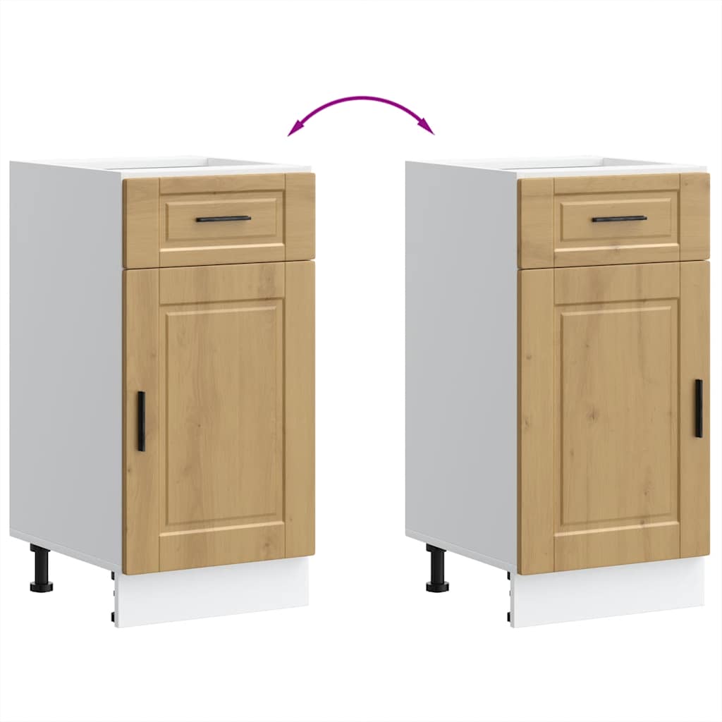 Base da Cucina Porto Rovere Artigianale Legno Multistrato - homemem39