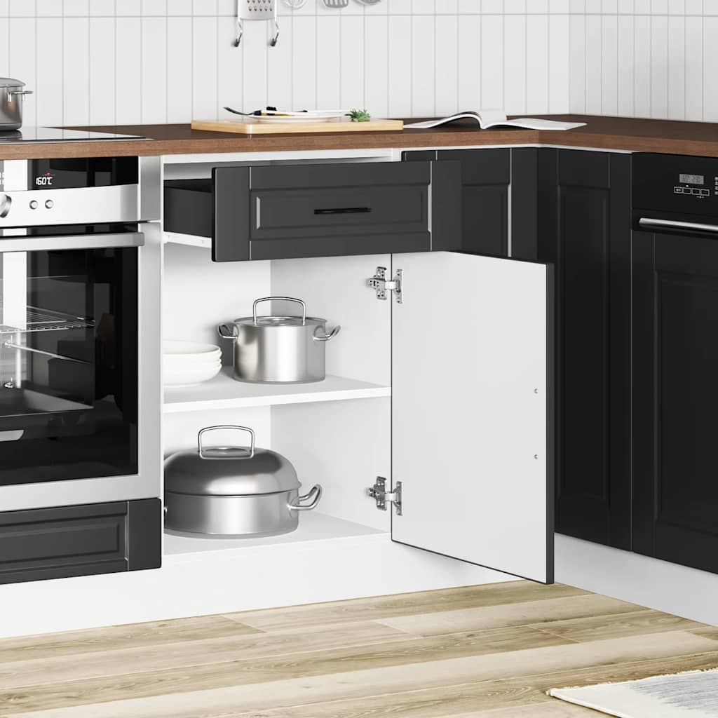 Base da Cucina Porto Nero in Legno Multistrato - homemem39
