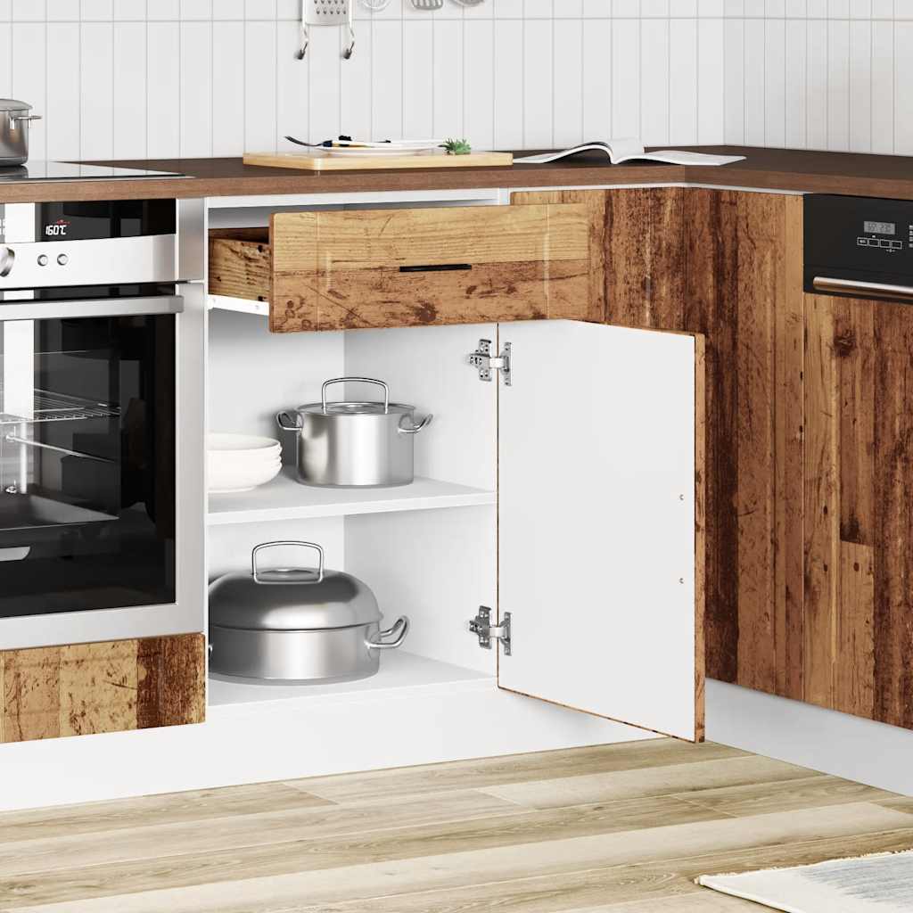 Base da Cucina Porto Legno Antico in Legno Multistrato - homemem39
