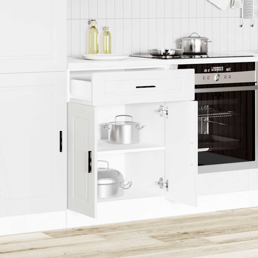 Base da Cucina Porto Bianco in Legno Multistrato - homemem39