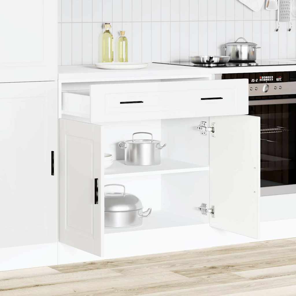 Base da Cucina Porto Bianco in Legno Multistrato - homemem39