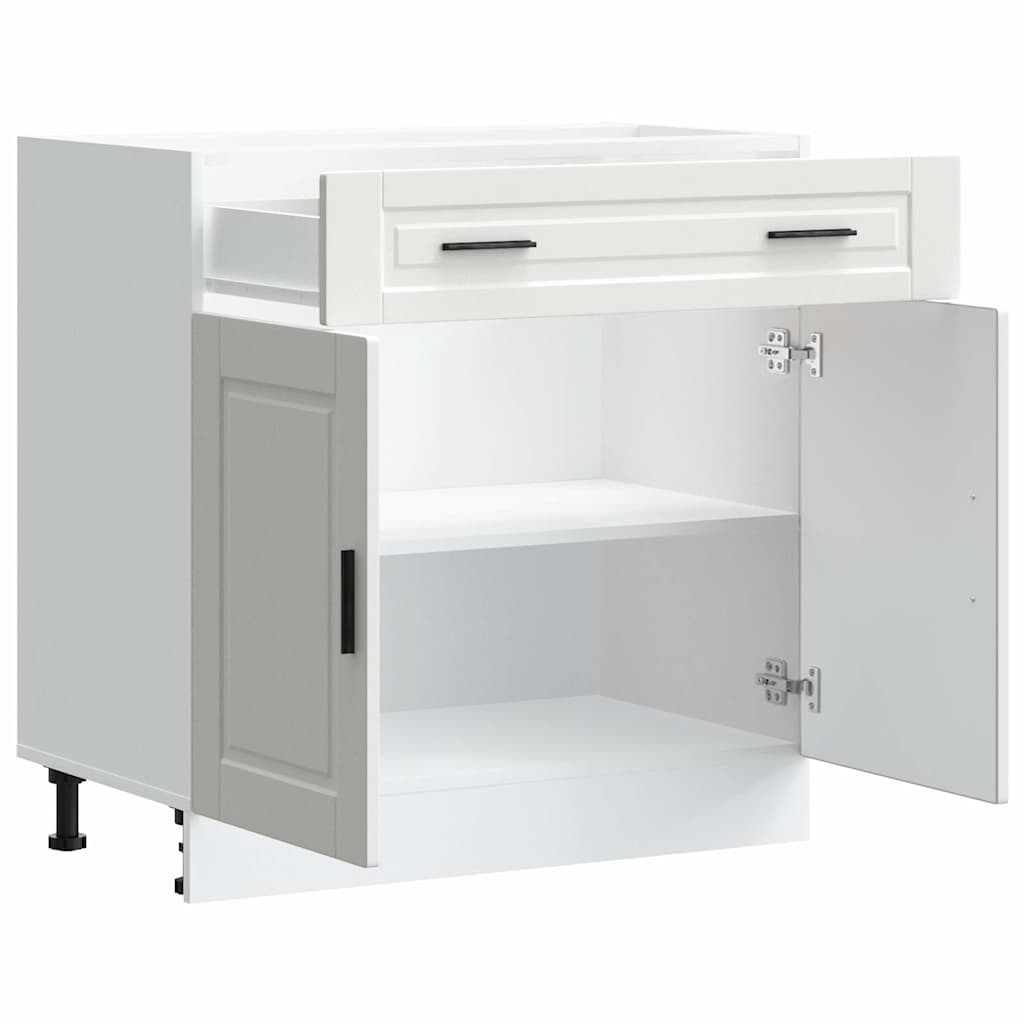 Base da Cucina Porto Bianco in Legno Multistrato - homemem39